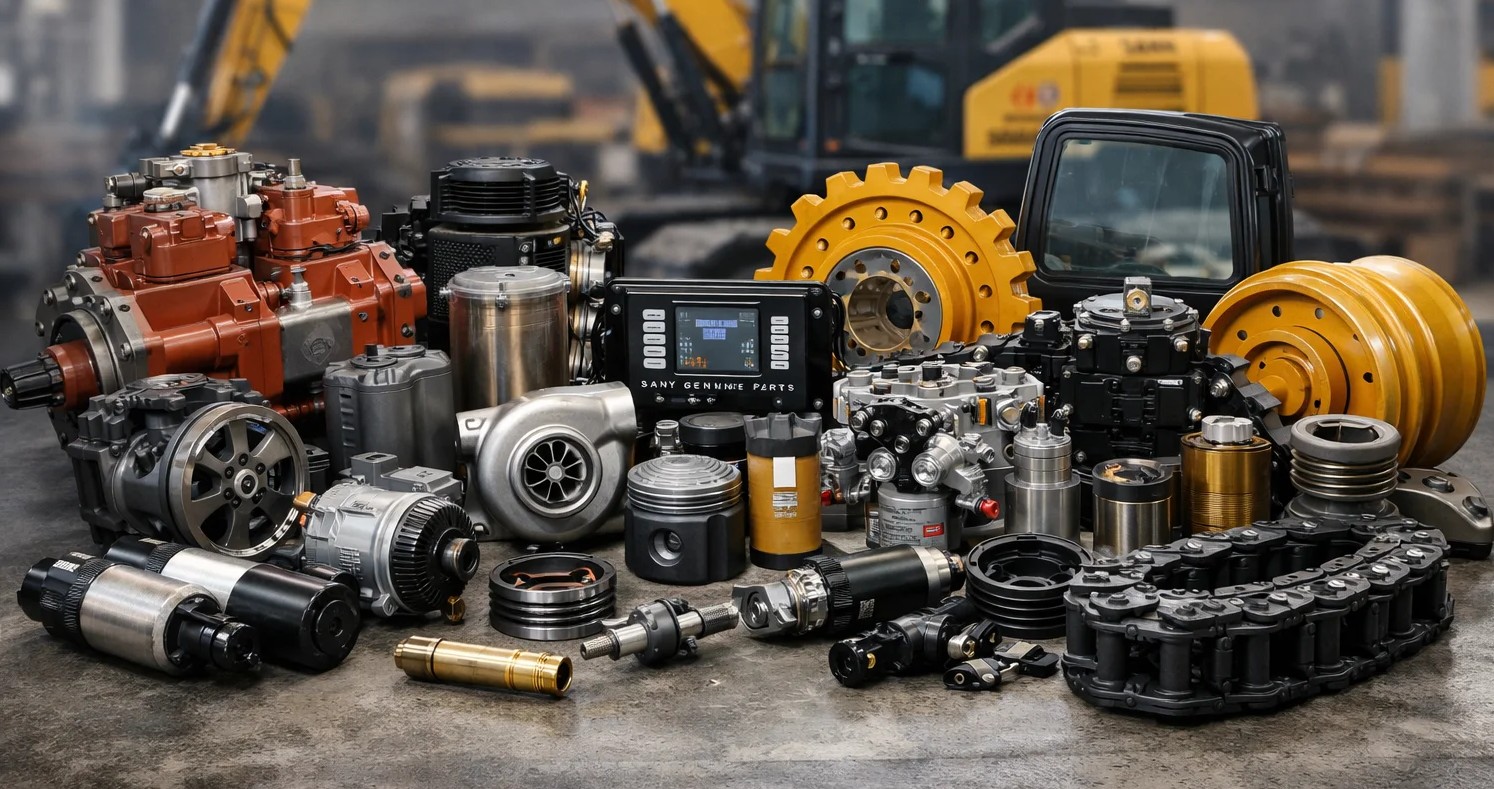 Recambios de m&aacute;quina obra p&uacute;blica